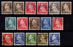 Denmark 1961 Frederik IX Definitive Part Set [Used]