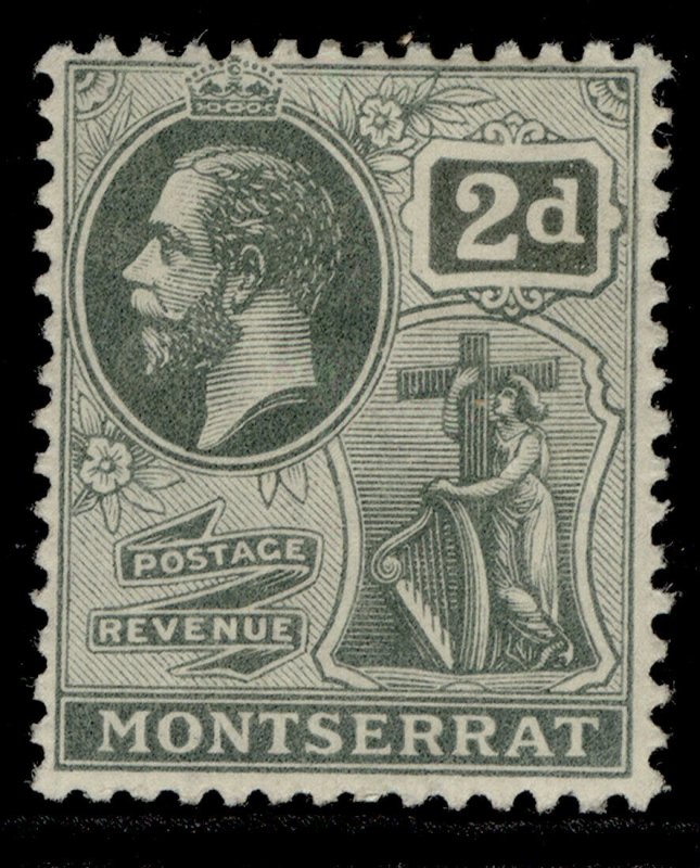 MONTSERRAT GV SG51, 2d grey, M MINT.