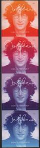 SC#5312-15 (55¢) Music Icons Series: John Lennon Strip of Four (2018) SA