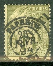PT: Tahiti 16 used CV $92.50