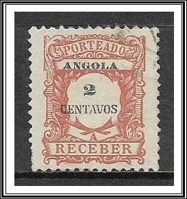 Angola #J23 Postage Due Used