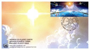 United Nations, New York, Worldwide First Day Cover, Space