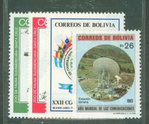 Bolivia #662/674
