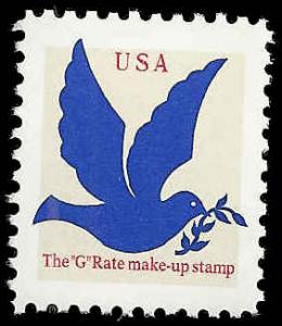# 2877 MINT NEVER HINGED DOVE AND SPRIG VF+