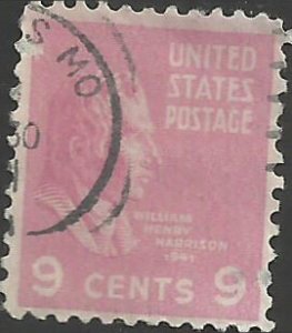 # 814 USED WILLIAM H. HARRISON