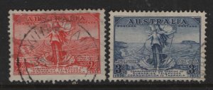 AUSTRALIA   157-158 USED