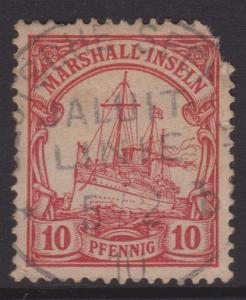 Marshall Islands Sc#15 Rounded Corner