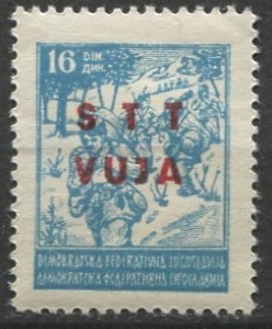 Yugoslavia - Trieste; 1949: Sc. # 13, MH Single Stamp