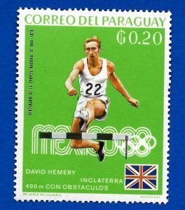 Paraguay 1969 - MNH - Scott #1180 *
