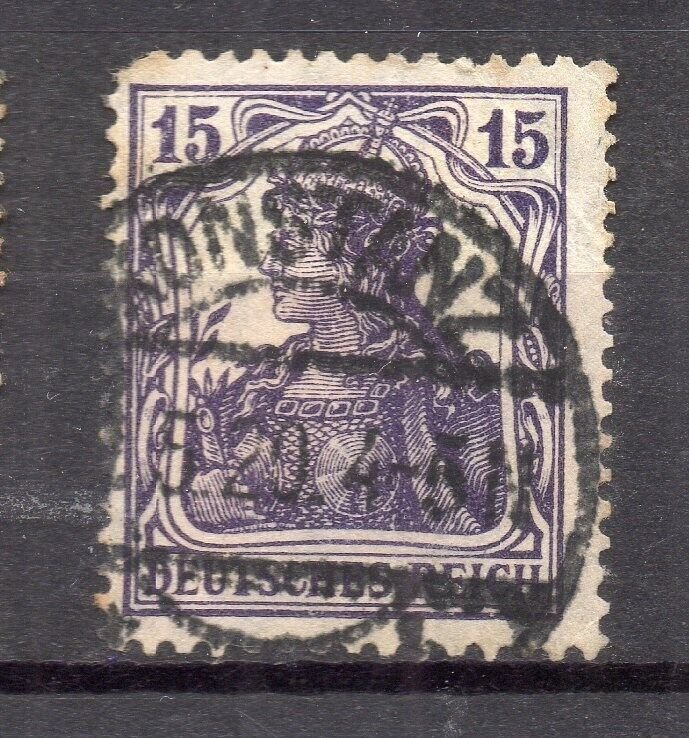 Germany 1917 Early Issue Fine Used 15pf. NW-95624