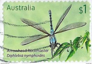 AUSTRALIA 2017 $1 Multicoloured, Stamp Collecting Month-Arrowhead Rockmaster ...