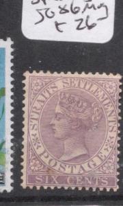 Straits Settlements SG 86 MOG (2dkg)