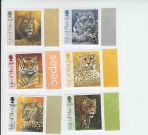 2013 Isle of Man Wild Cats - SEPAC (6) (Scott NA) MNH