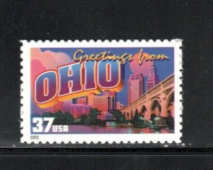 3730 * OHIO  * U.S. Postage Stamp  MNH