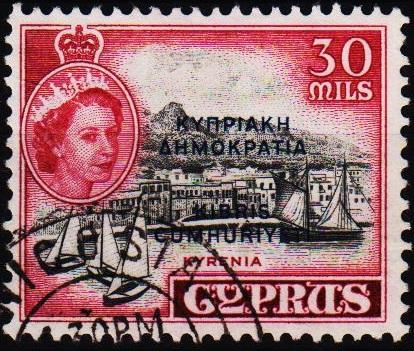 Cyprus.1960 30m S.G.195 Fine Used