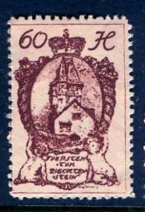 Liechtenstein; 1920: Sc. # 40: MNH Single Stamp