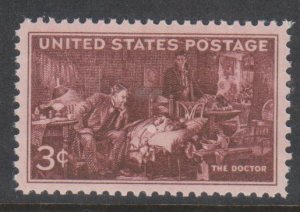 United States,  3c Doctors Issue (SC# 949) MNH