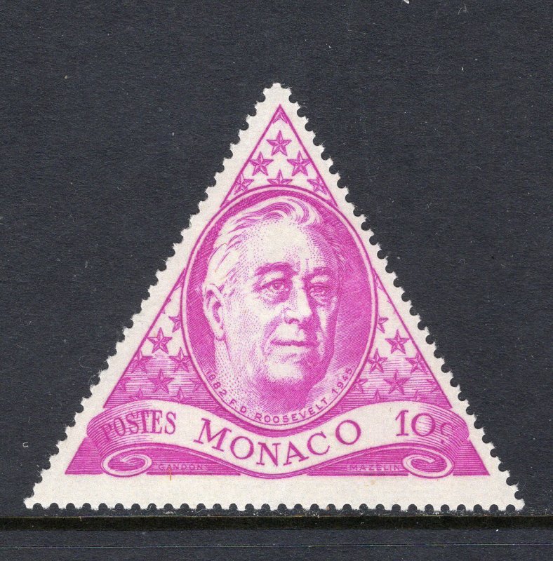 Monaco 198 MH 1946 10c red violet