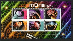 AUSTRALIA SGMS3241 2009 MICRO MONSTERS MNH