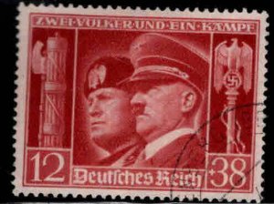 Germany Scott B189 Used Hitler semi-postal stamp