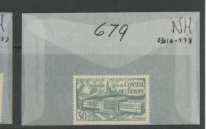 France 679 ** mint NH (2301A 778)