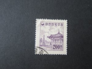 Korea 1955 Sc 203E FU