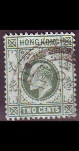 HONGKONG HONG KONG [1907] MiNr 0091(A) ( O/used )