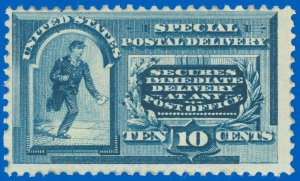 US Scott #E2 SPECIAL DELIVERY, Mint, Part Gum, Tear at Top, SCV $500.00!