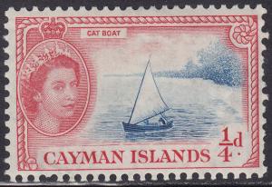 Cayman Islands 135 Cat Boat 1953