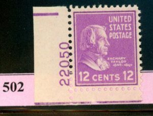 PKStamps - USA - 817 - MNH - Plate Number Single #29-502
