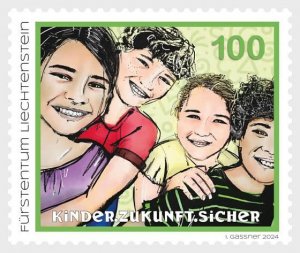 Liechtenstein - Postfris/MNH - Children, Future, Secure 2024