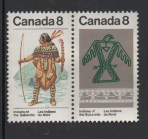 CANADA  Scott#  574-575   used   pair