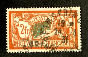FRANCE 127  USED  BIN $.60