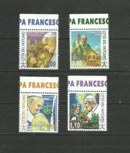 Vatican 2019 MNH Stamps Journey's of Pope Francis