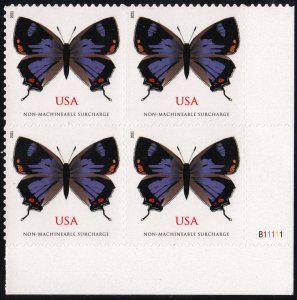 SC#5568 (75¢) Colorado Hairstreak Butterfly Plate Block: LR #B11111 (2021) SA