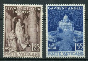 VATICAN CITY  SCOTT#143/44  MINT NEVER HINGED--SCOTT $15.75