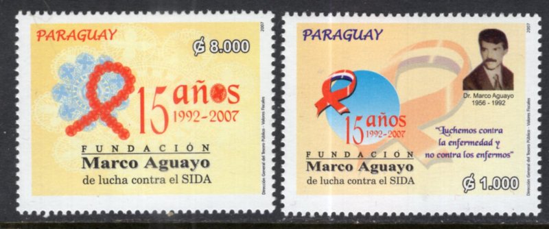 Paraguay 2844-2845 MNH VF