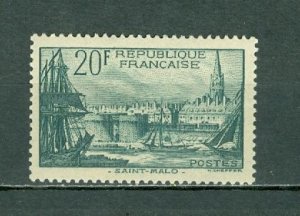 FRANCE 1938 LANDSCAPE #347 MINT NO THINS...$37.50