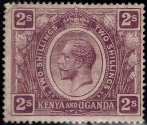 Kenya Uganda and Tanganyika KUT Scott 30 MH* stamp corner crease UL