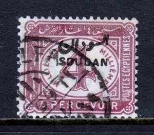 Sudan - Scott #J2 - Used - Pencil/rev.- SCV $6.00