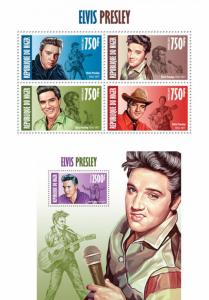 Elvis Presley King Pop Rock and Roll Music Cinema Hollywood Niger MNH stamp set