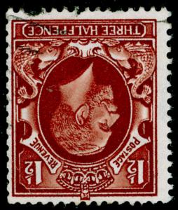 SG441Wi, 1½d red-brown, FINE USED. WMK INV