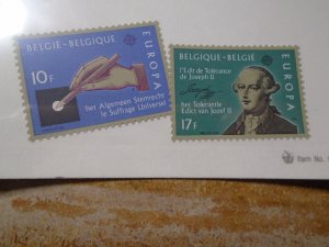 Belgium  # 1116-17   MNH