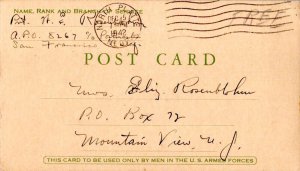 United States A.P.O.'s Soldier's Free Mail 1942 North Platte, Nebr. [A.P.O. 8...