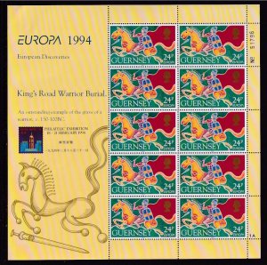 Guernsey 526a Europa Souvenir Sheet MNH VF