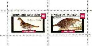 Eynhallow 1982 Game Birds (Partridge & Grouse) perf s...