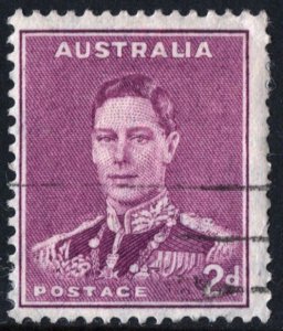 Australia SC#182B 2d King George VI (1941) Used