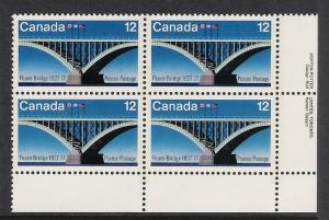 Canada PL BL LR #737ii F/F Paper MNH Variety