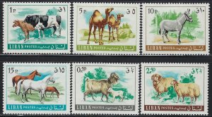 Lebanon Scott 453-458 Mint Never Hinged