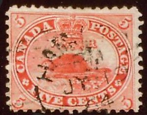 Canada Scott 15 Used.